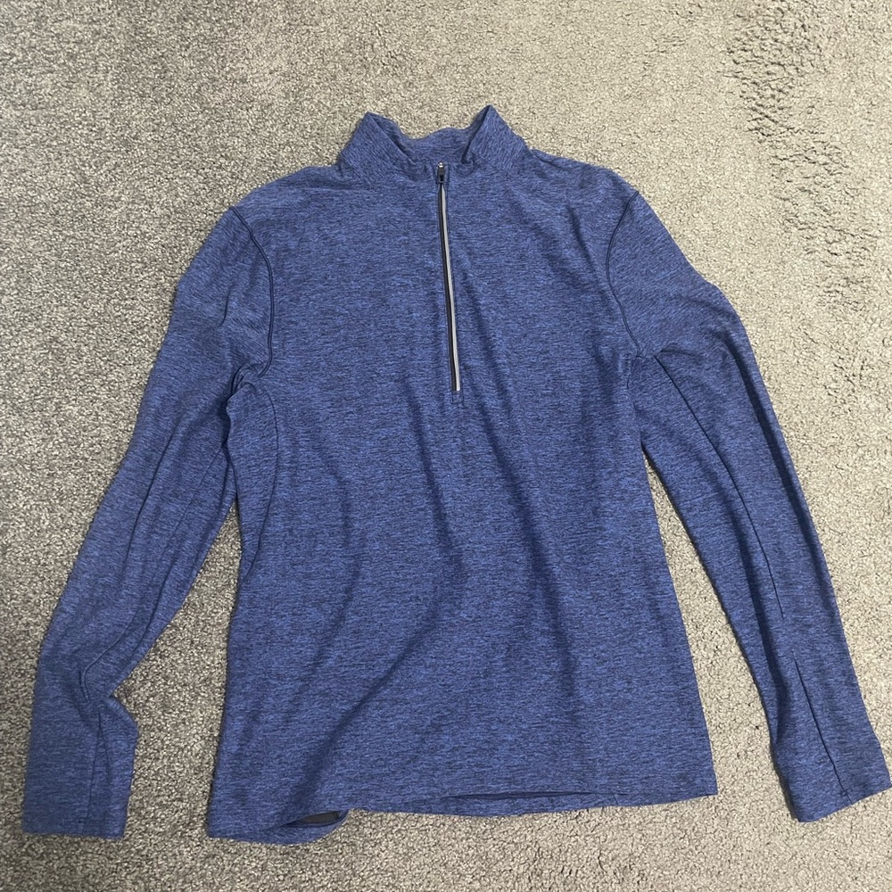 Mens Lululemon Surge Warm Quarter Zip Long Sleeve Size M
